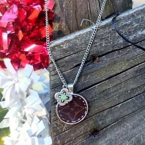 Beautiful Hand Crafted Upcycled Necklace and Earings